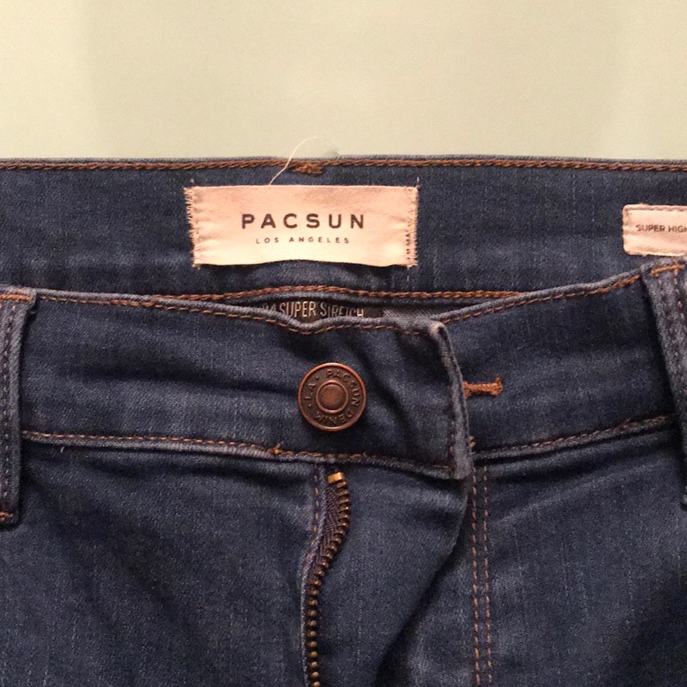 Pacsun high rise ankle jegging